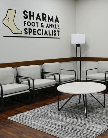 Sharma Foot & Ankle Specialist waiting room