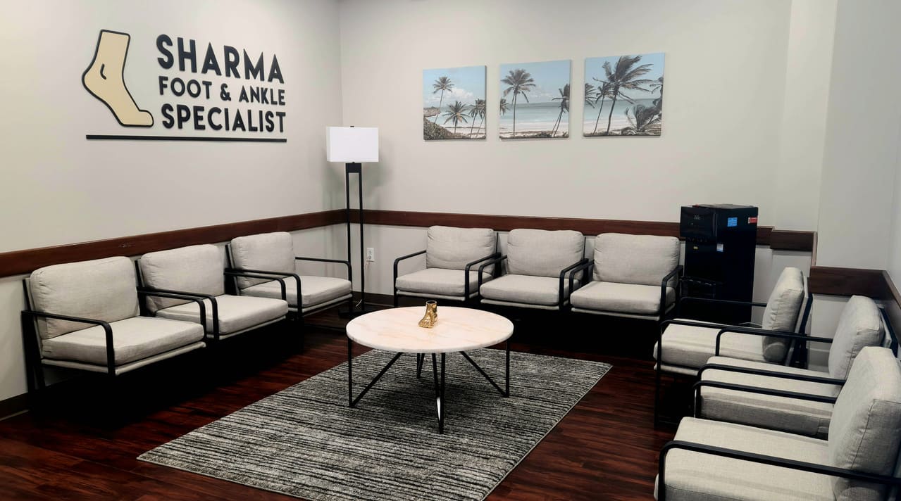 Sharma Foot & Ankle - Podiatrist waiting room