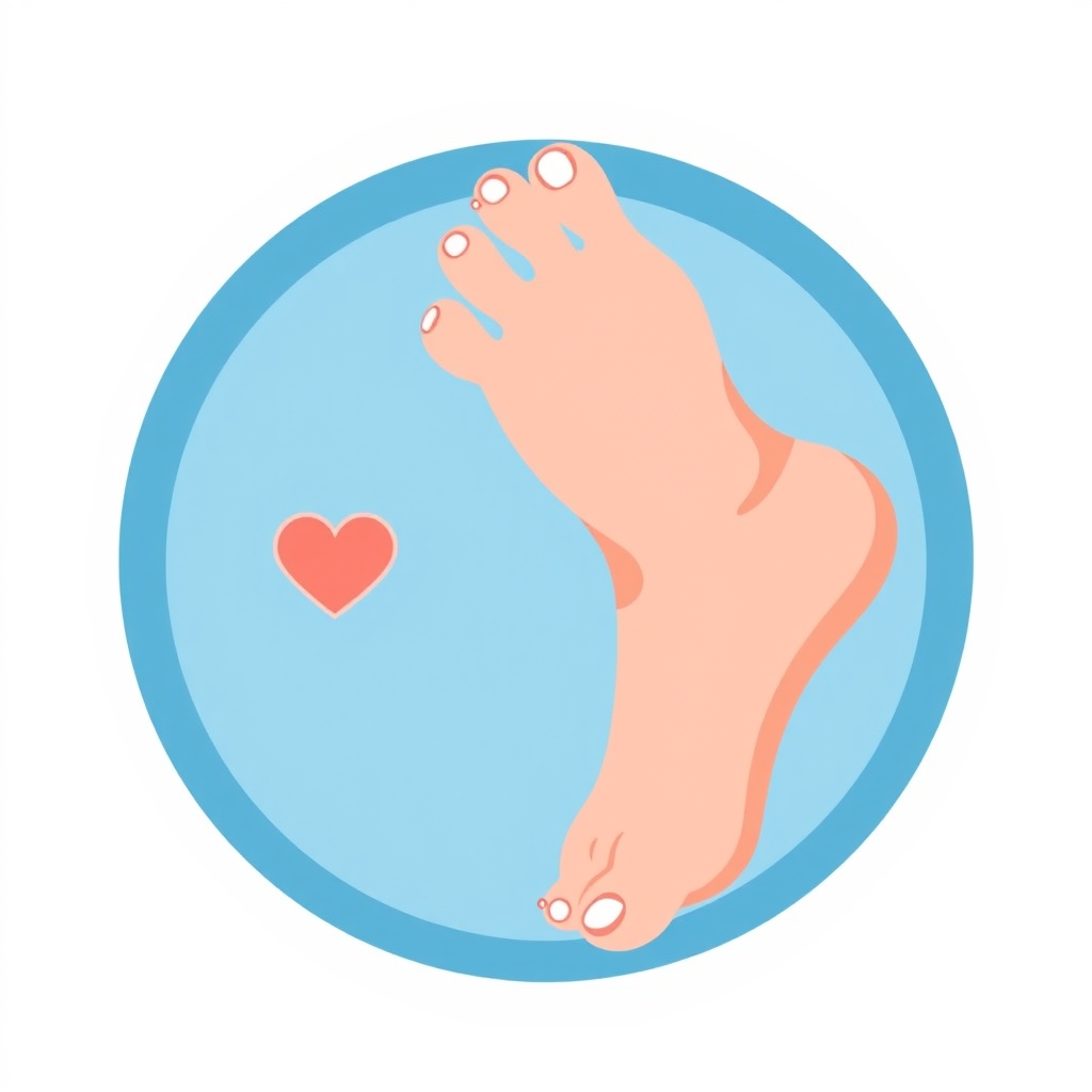 Illustration of diabetic foot care and monitoring — Sharma Foot & Ankle Specialist, Plano TX